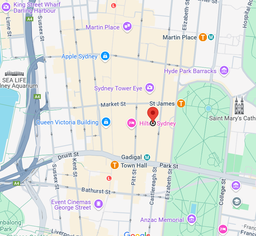 Suite 20.01, Level 20, 133-145 Castlereagh St, Sydney, NSW 2000